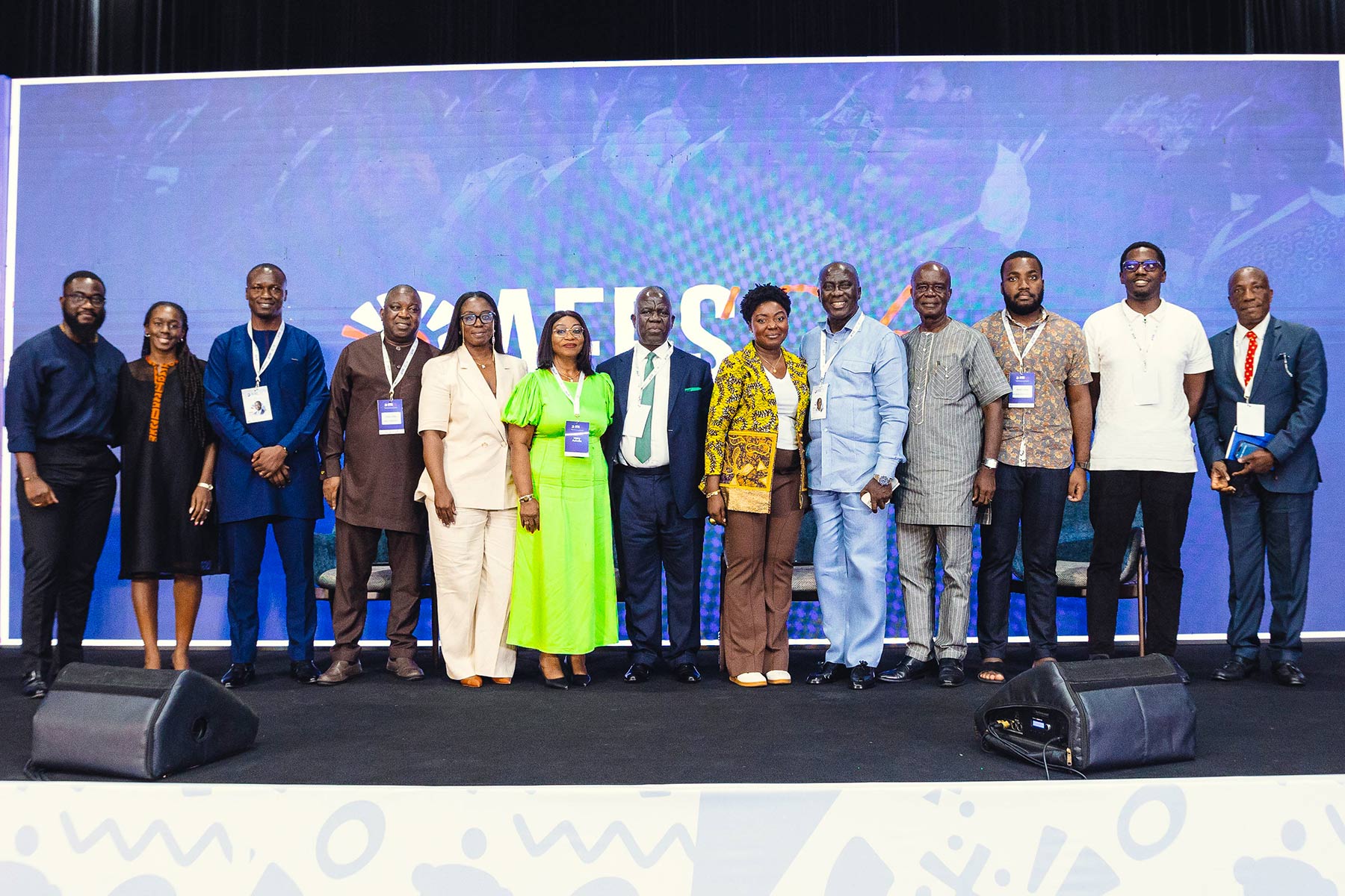 Delegates on stage at the Africa Family Business Summit 2026 in Accra